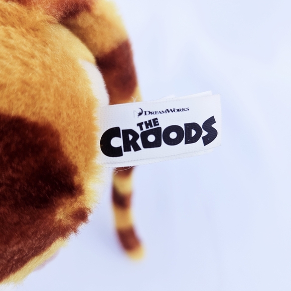 Rare Dreamworks The Croods Bear Pear Plush Stuffed Toy Factory Animal 2013 - Picture 8 of 8